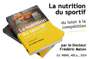 La nutrition du sportif (2024)